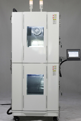 Machine d'essai concernant l'environnement de chambres de chambre industrielle d'essai de laboratoires double
